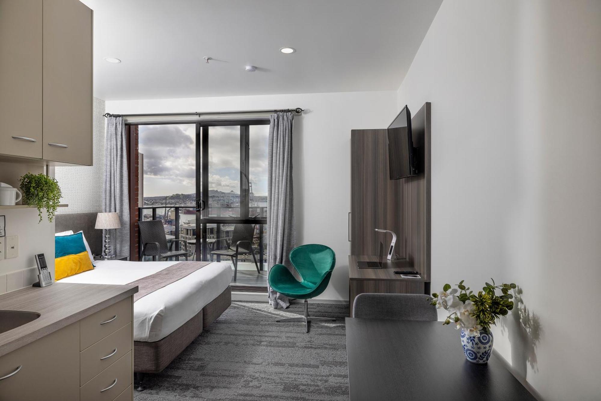 Quest On Eden Apartment Hotel Auckland Buitenkant foto